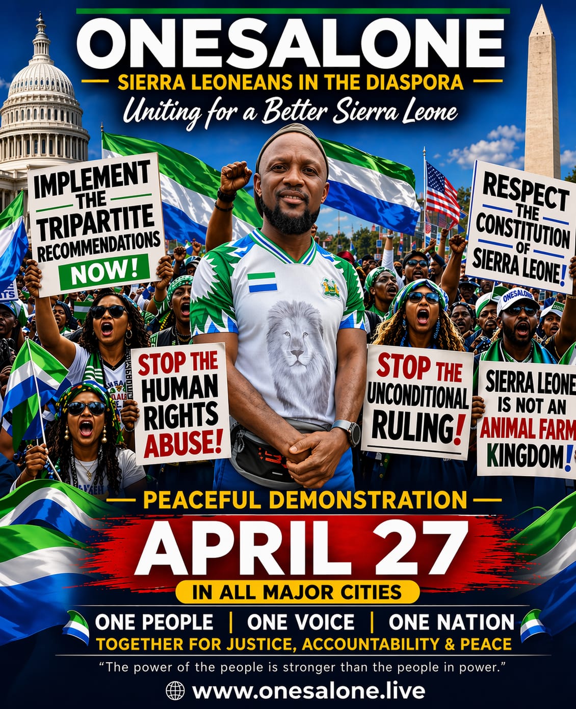 One Salone Protest