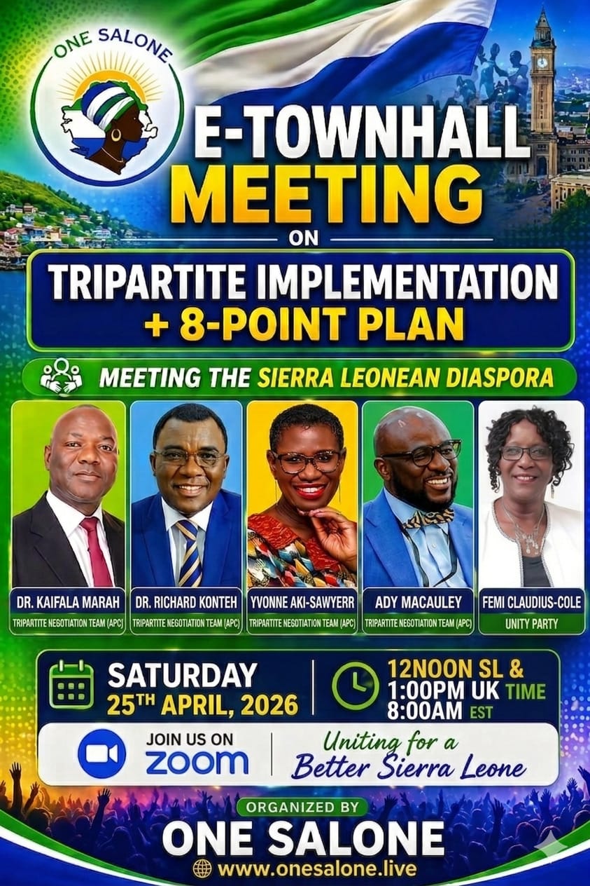 ONE SALONE WEBINAR